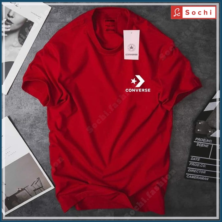 Áo thun nam đẹp chất phông cao cấp thời trang in hình thương hiệu ở ngực mã CZ52