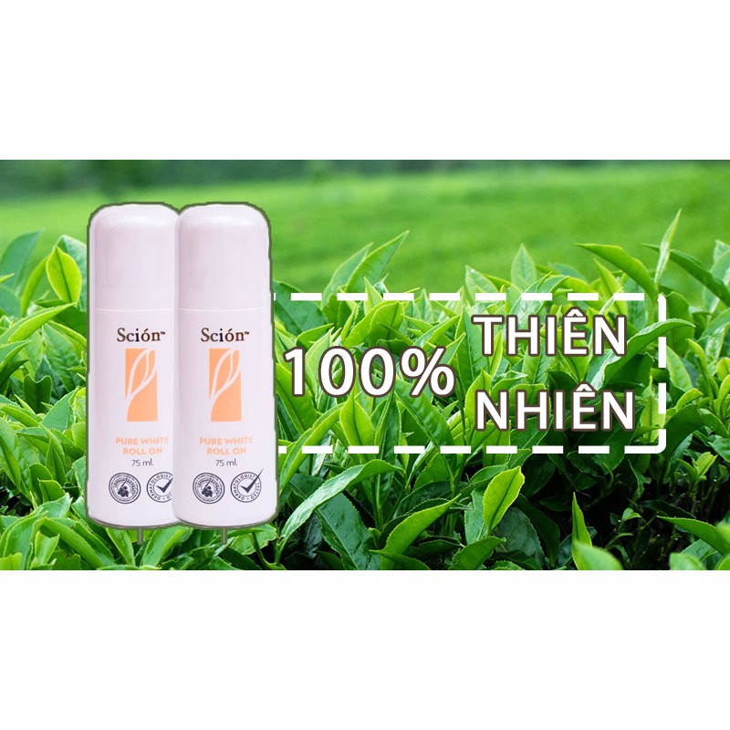 Lăn Khử Mùi Scion Pure White Roll On Nuskin Mấu mới