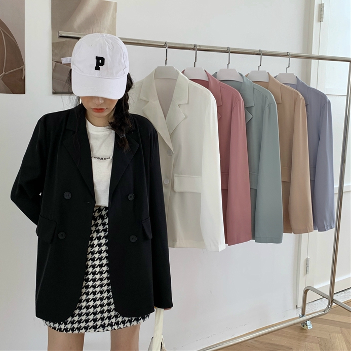 Áo Khoác Nữ Kiểu Dáng Thời Trang Phong Cách Hàn Quốc