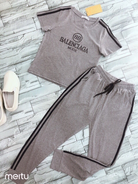 Bộ Thể Thao Mặc Nhà Nữ