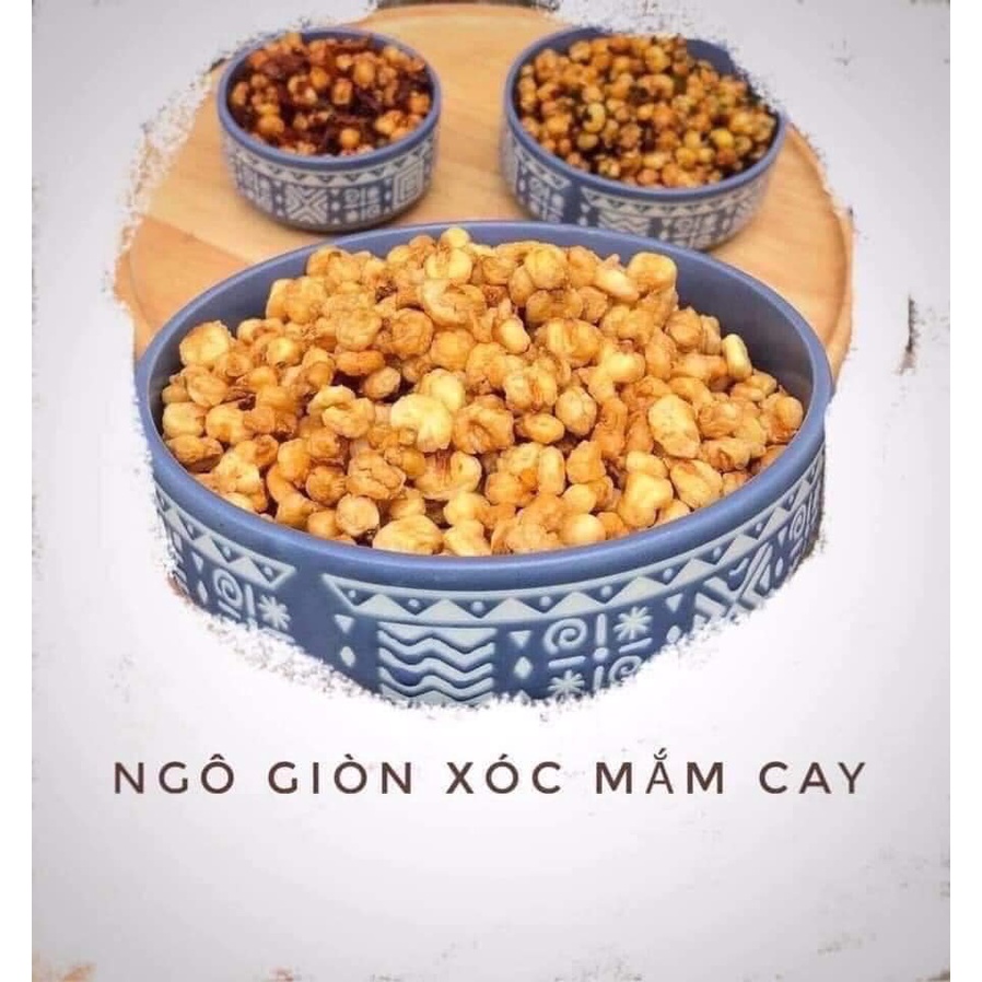 Ngô Giòn Xóc Mắm Cay, Giòn, Thơm Ngon Tuyệt Đỉnh, Gói 500G,Thiên Đường Ăn Vắt [ Giao Hỏa Tốc Hà Nội 1H] 1000722