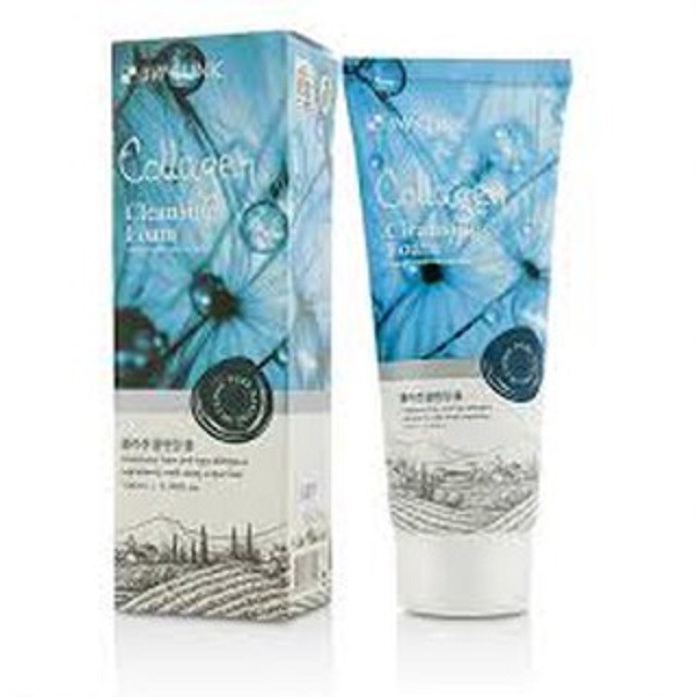 [CAM KẾT CHÍNH HẢNG]Sữa Rửa Mặt 3W Clinic Hàn Quốc 100ml, Lúa Mạch, Trà Xanh, Than Hoạt Tính, Collagen Làm Trắng Da | BigBuy360 - bigbuy360.vn