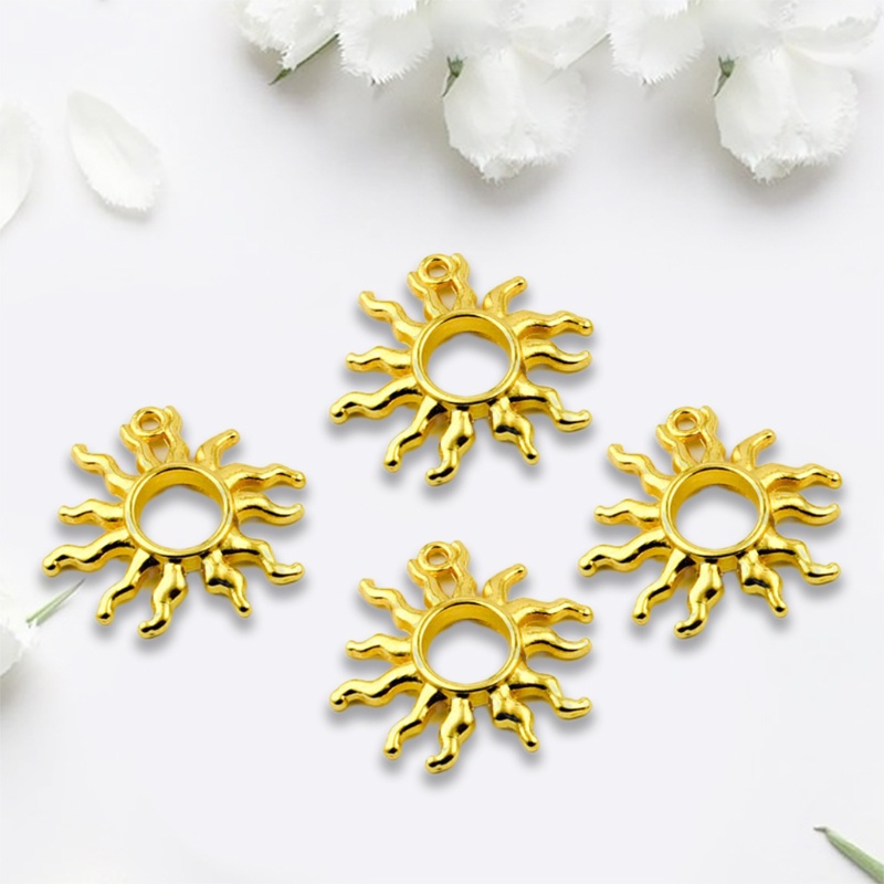 Flgo Mặt Dây Chuyền Hình Ngọn Lửa Rỗng Bằng Epoxy Màu Tím Trang Trí Ba Lô / Chìa Khóa / Túi Xách