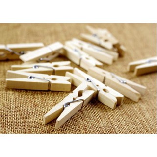 Kẹp gỗ trơn 3,5 cm