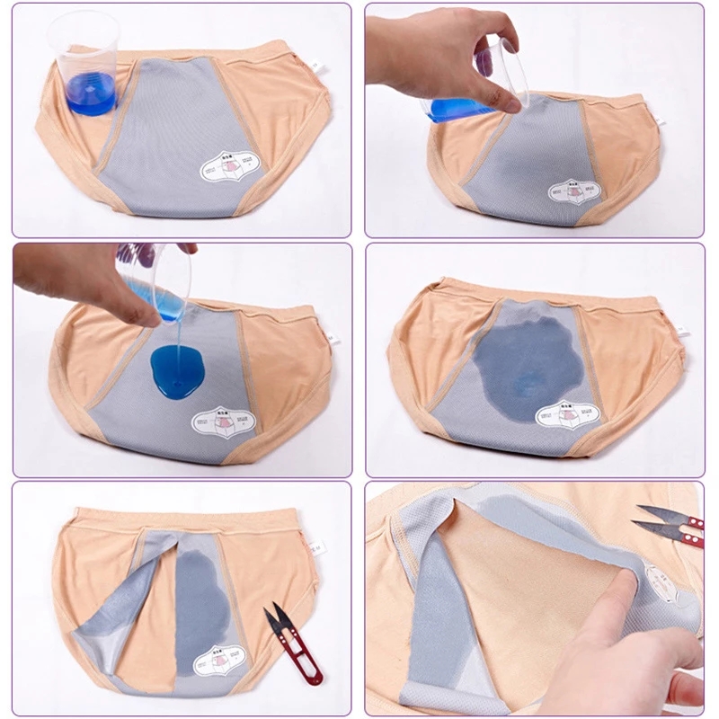 Quần lót cotton hành kinh sinh lý bằng cotton nối dài chống rỉ cho nữ | BigBuy360 - bigbuy360.vn