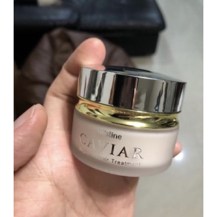 🇹🇭🇹🇭MISTINE CAVIAR NIGHT REPAIR TREATMENT:Kem dưỡng trắng da đêm,nguyên liệu trứng cá hồi Pháp 🇫🇷