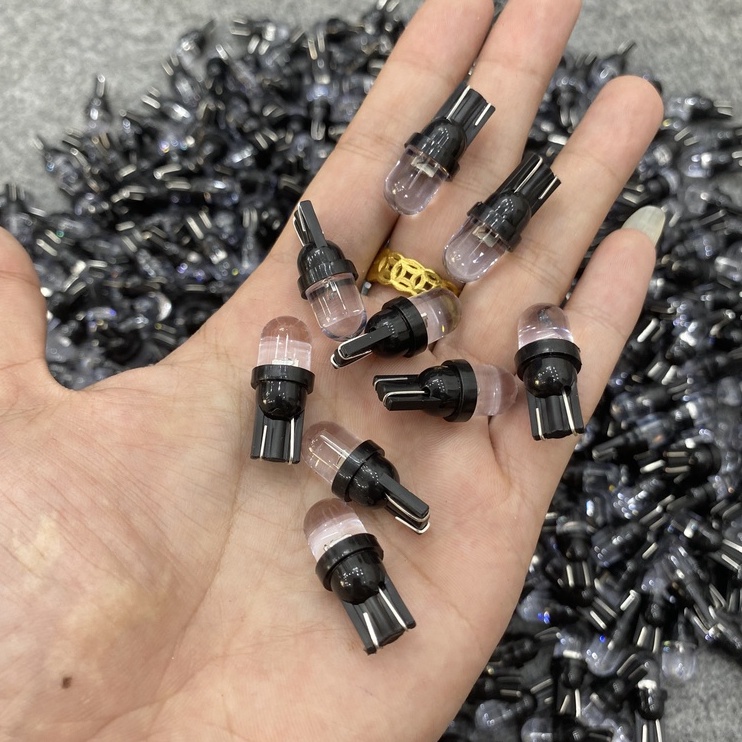 Bóng đèn LED Demi T10 nhấp nháy 7 màu cho Xi Nhan, Mặt đồng hồ xe máy !