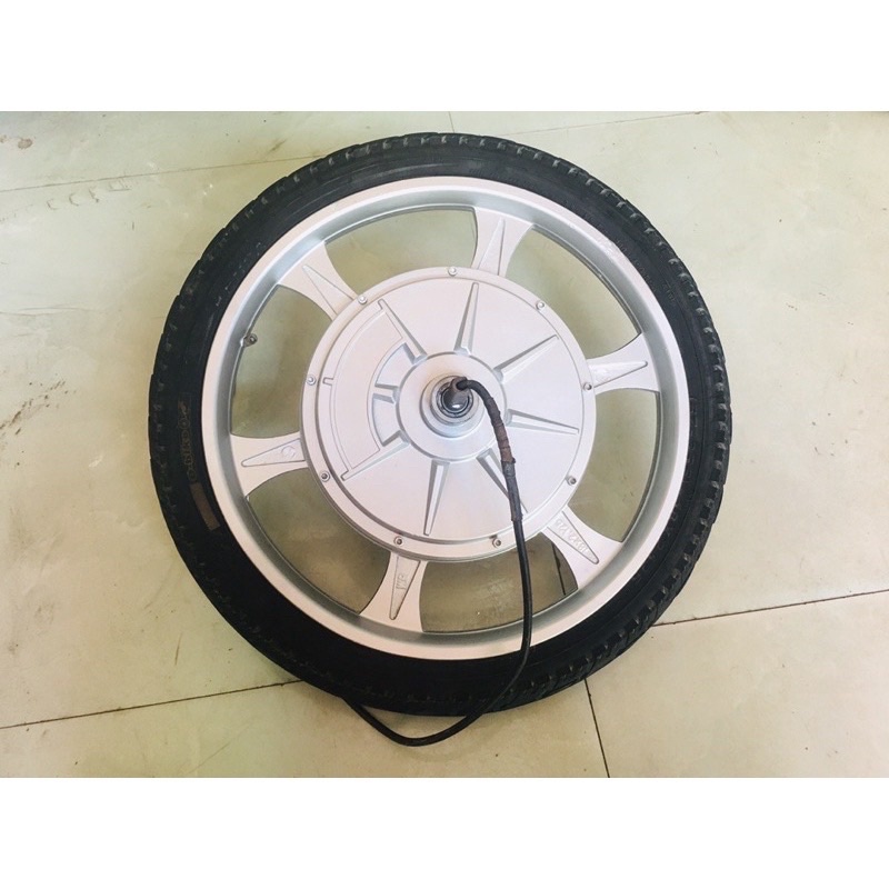 Cặp bánh 18 in xe đạp chế thành xe đạp điện