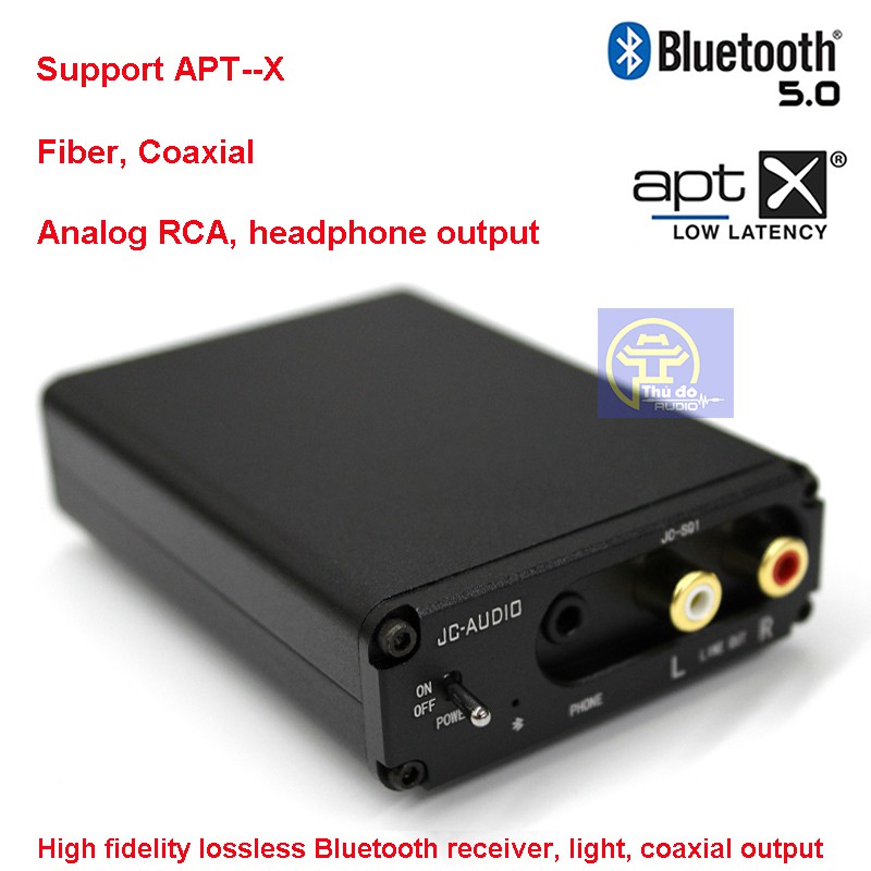 JC-SQ1 Model mới nhất DAC nghe nhạc Bluetooth Hiệu Năng Cao