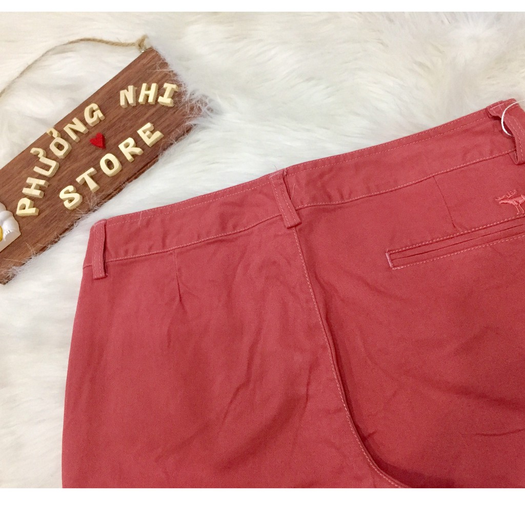 Quần Dài Kaki Thun Màu Xi Măng / Quần Dài Nữ Trơn Basic