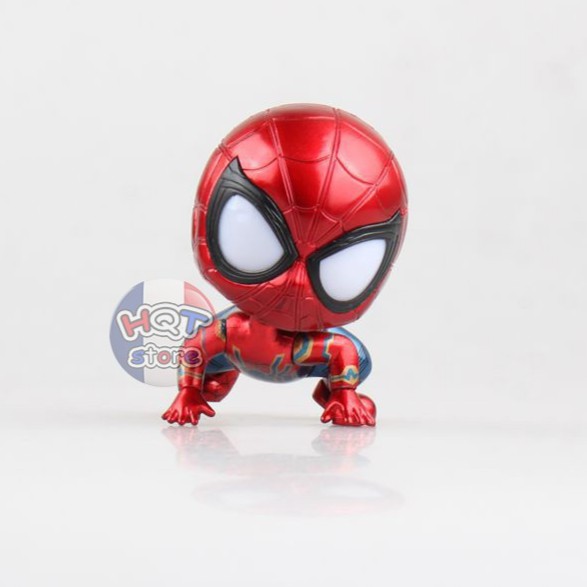 Mô hình iRon Spider Man Chibi đầu lắc lư - Avengers 3 Infinity War - Cuộc Chiến Vô Cực