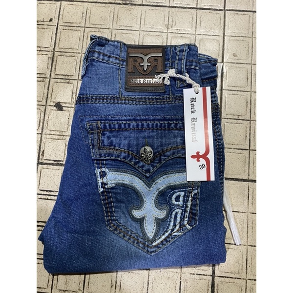 QUẦN JEANS NAM TÚI HỘP CHỈ ÔNG ĐỊA DÀI MÀU XANH MỚI