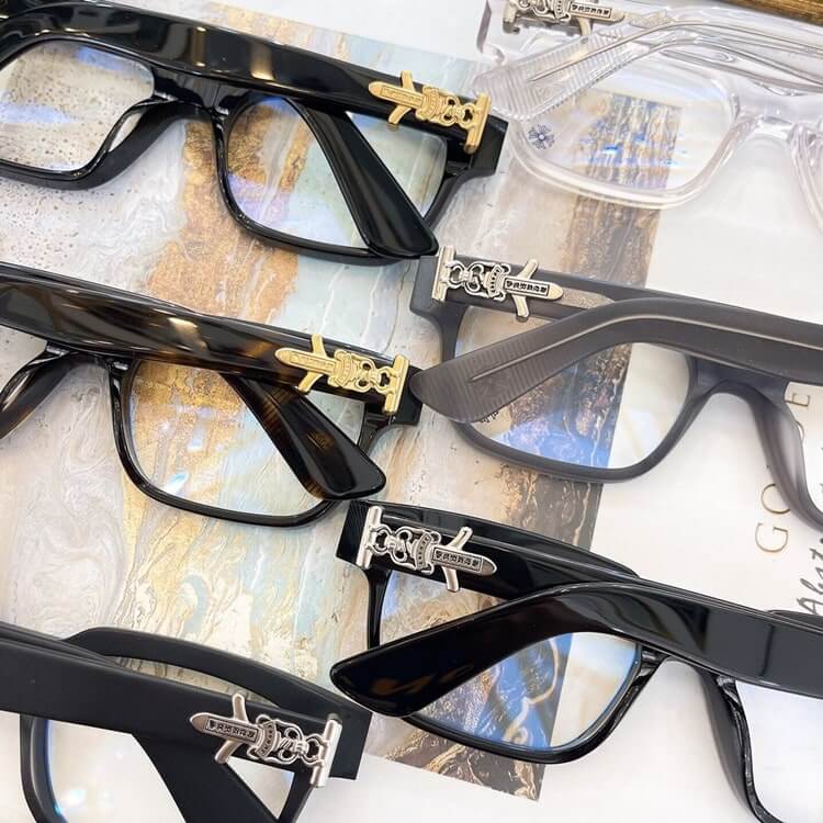 Gọng Kính, C.HROME, Kính cận nam, Hàng Cao cấp, Kèm Full Box, Bảo hành 12 tháng - donghokinhmat168