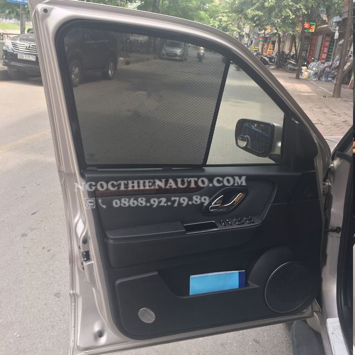 Rèm che nắng ô tô NAM CHÂM theo xe Ford ESCAPE ⚡ HÀNG LOẠI 1 - LƯỚI DÀY ⚡ - Combo 4 tấm chắn nắng - VIỆT NAM SẢN XUẤT