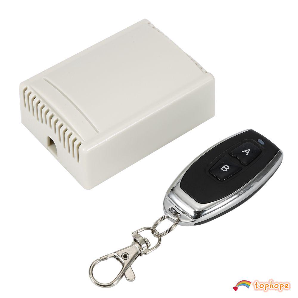 Bộ điều khiển từ xa 2 kênh 433mhz + bộ điều khiển từ xa tope
