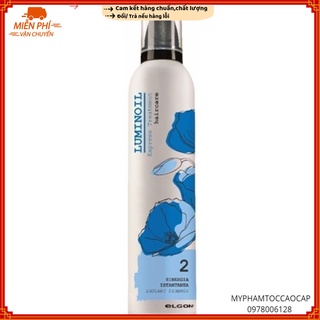 (ELGON_CHÍNH HÃNG] Tinh dầu dưỡng bóng cho tóc sau nhuộm màu và hóa chất Luminoil Elgon 300ml NEW 2022