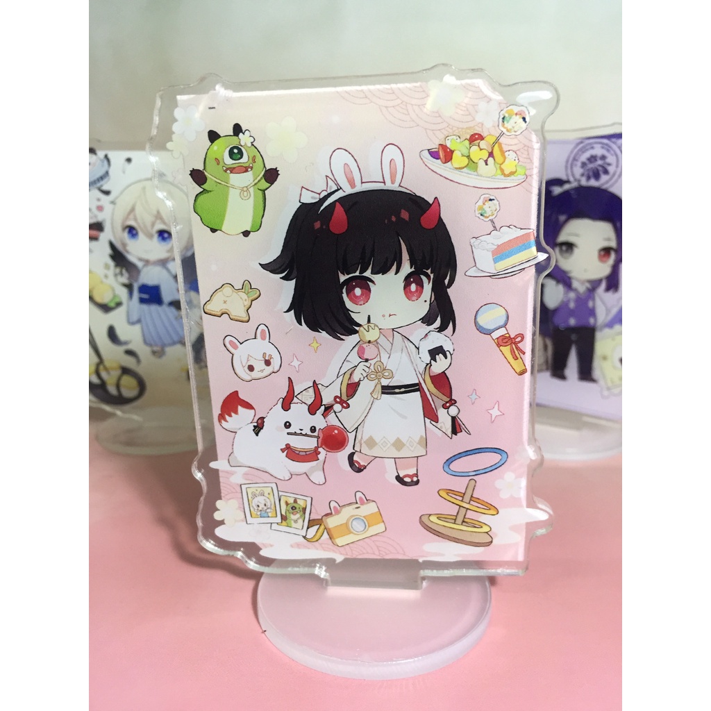 Mô Hình Standee Acrylic Mica Game Âm Dương Sư Onmyoji Chibi