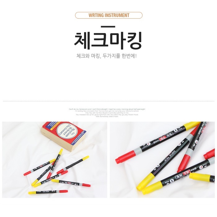 Bút Đánh Dấu Marker ARTBOX Hàn Quốc Dong-A Màu Đỏ