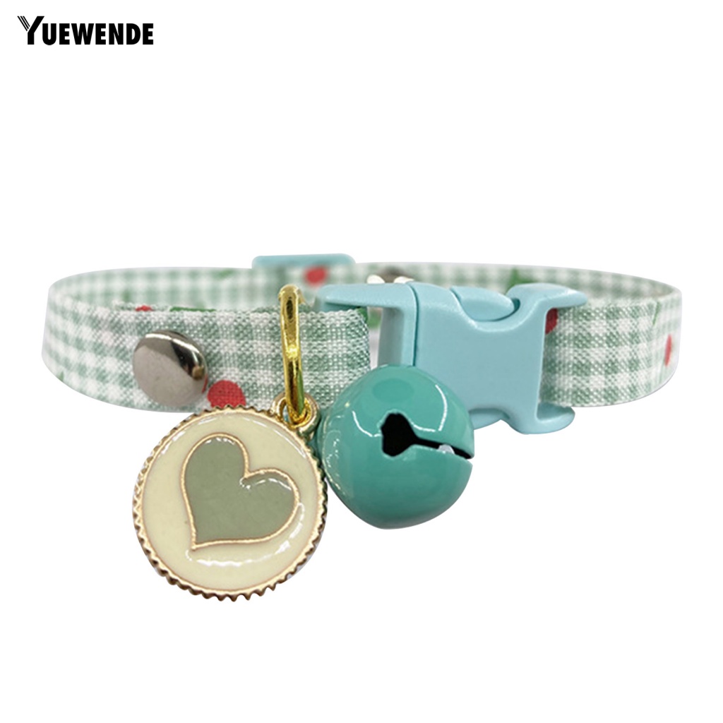 Vòng Cổ Dây Xích Đeo Cổ Họa Tiết Cherry Không Mùi Có Chuông Cho Cún Cưng