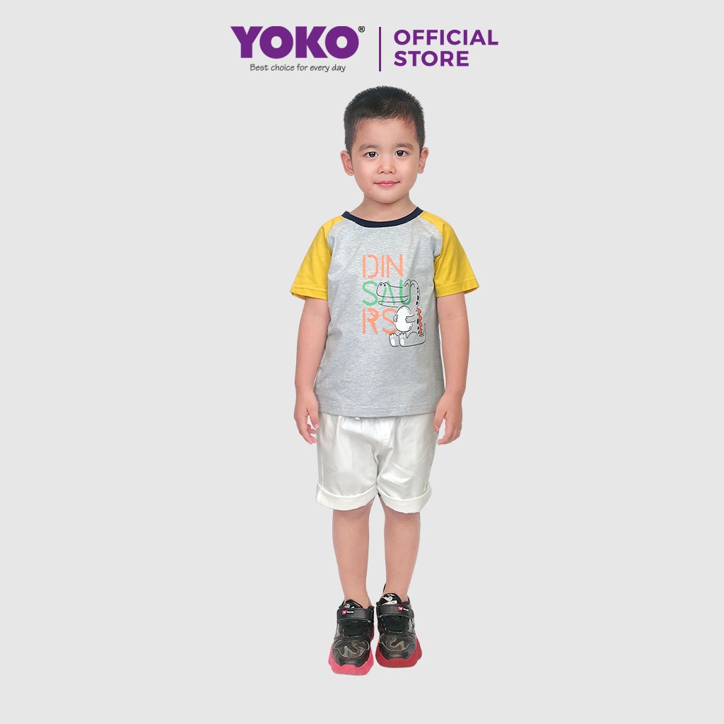 Áo Thun Tay Ngắn Bé Trai (1-9 Tuổi) YOKO KID’S FASHION 21345T