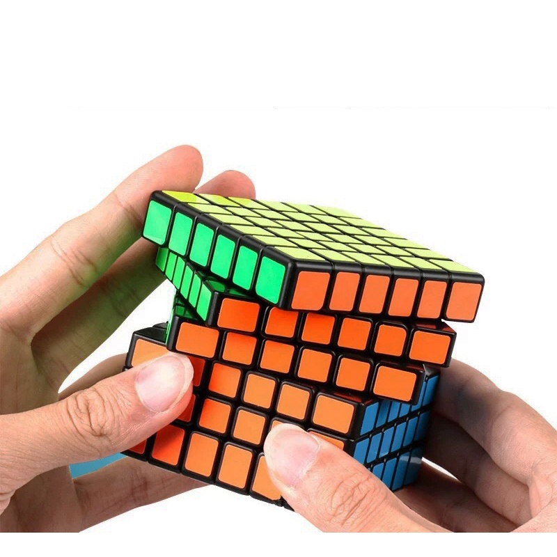 Rubik 6x6, Rubik 7x7 - Rubik Lập Phương 6 Tầng, 7 Tầng Cao Cấp [TẶNG ĐẾ, LUBE, VẶN ỐC]