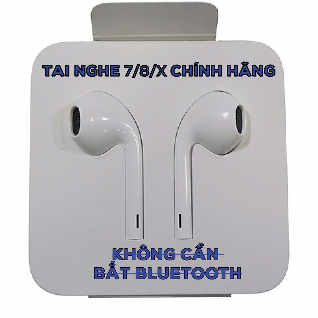Tai Nghe IPhone 7/7plus/8/8plus/X /XSmax Bảo Hành 12 Tháng Lỗi Đổi Sản Phẩm Mới
