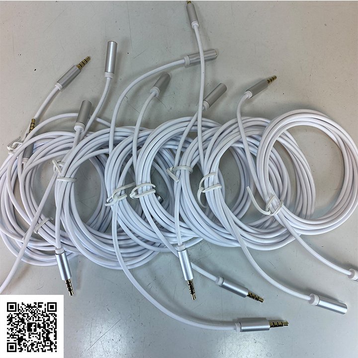 Dây nối dài âm thanh loa tai nghe chuẩn chân 3.5mm dài 1.8m hàng cao cấp new