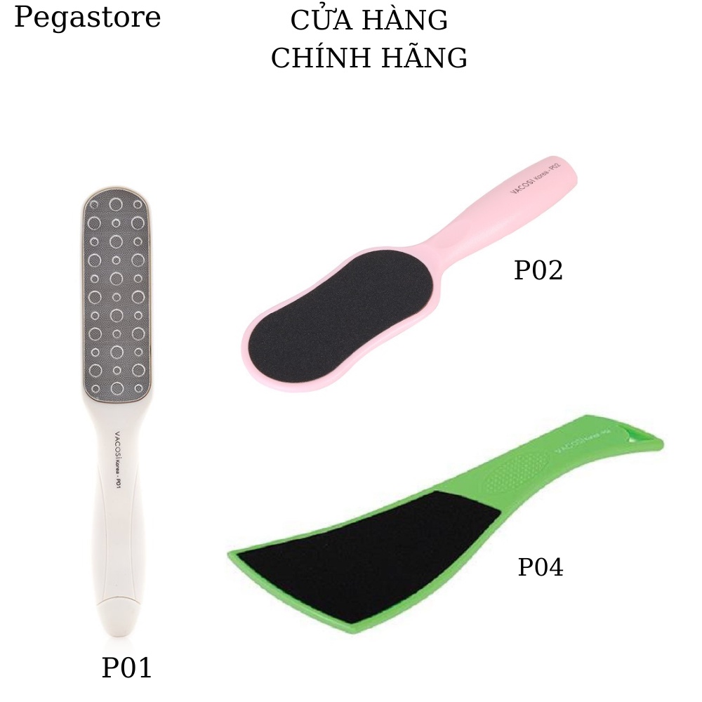 Cọ chà gót chân VACOSI FOOT PEELING giảm nứt ,mềm gót