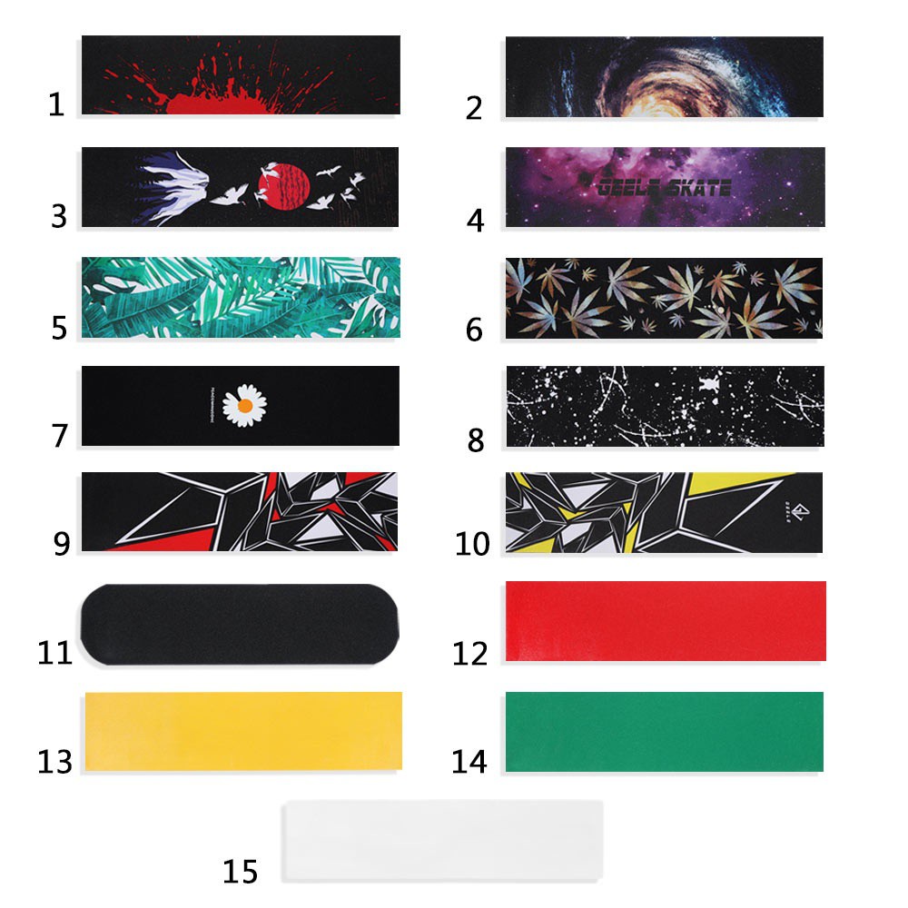 Băng Keo Giấy Nhám 85*24cm Chống Trượt Chất Lượng Cao Dán Ván Trượt