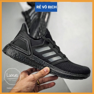 (FREESHIP+QUÀ) Giày thể thao sneaker nam nữ ULTRA BOOST 6.0 full đen Ultra boost 2020 full đen
