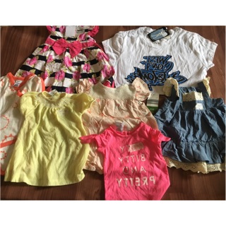 Set áo 2hand bé gái