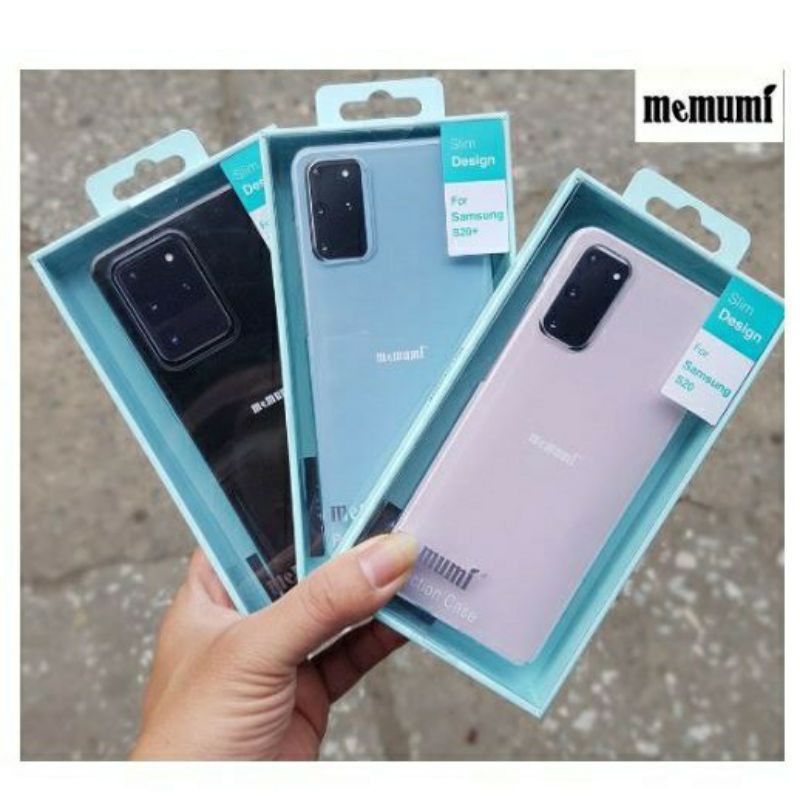 Ốp lụa siêu mỏng cho Samsung galaxy S20 / S20 Plus /S20 Ultra chính hãng Memumi