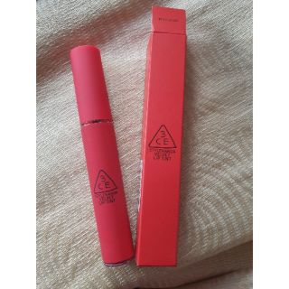 Son 3CE Velvet Lip Tint màu Childlike - đỏ cam