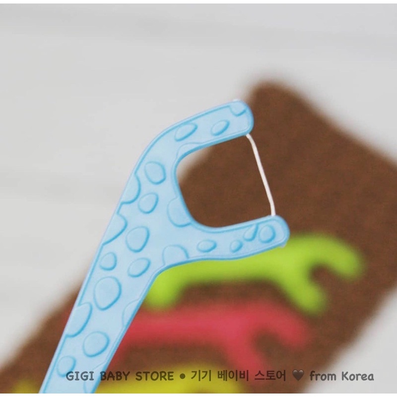 Tăm Chỉ Nha Khoa Trẻ Em Yecomom Hàn Quốc mỏng mềm 400D chống sâu răng