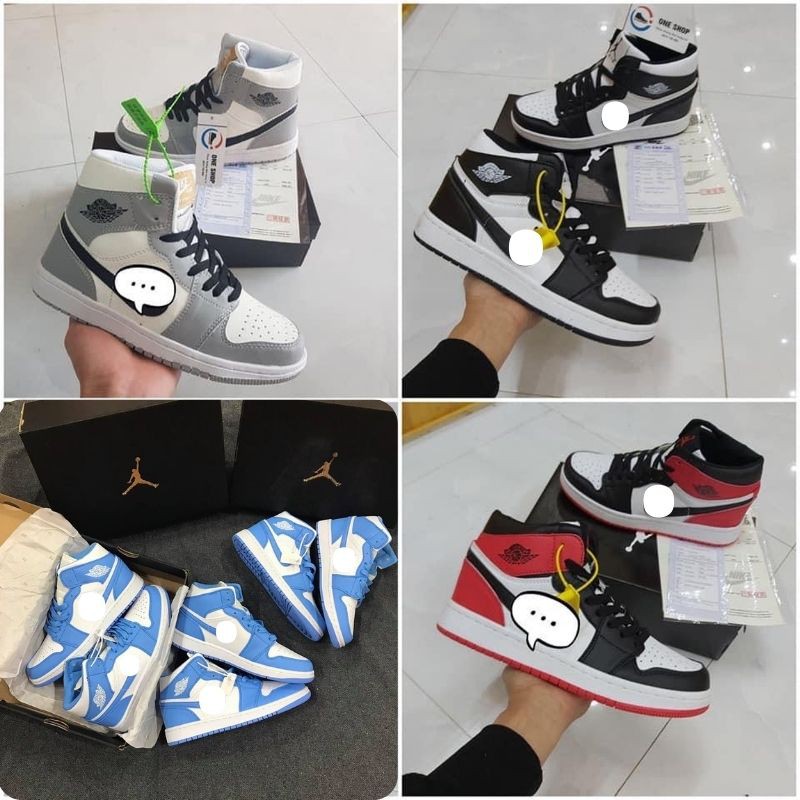 Giày Sneaker ❤️FREESHIP❤️ Giày JD Cổ Cao - Giày Độn Đế Full Size Nam Nữ