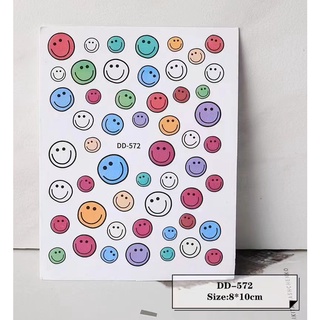Miếng Dán , Sticker Dán Trang Trí Móng Tay 3D