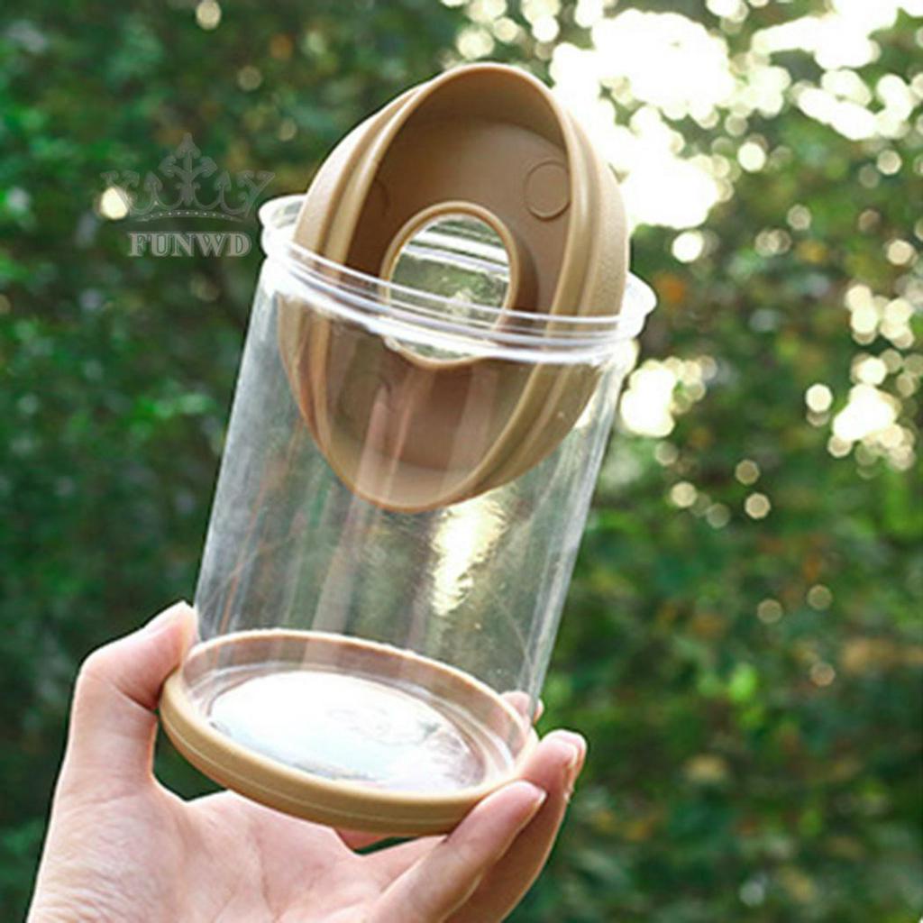 Bộ 2 Chậu Nhựa Trồng Cây Trong Suốt