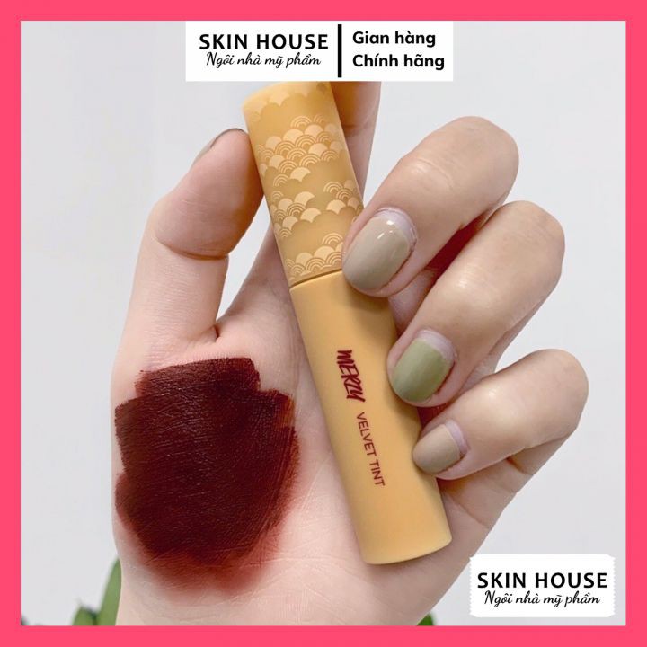 Son Kem Merzy Heritage - Son Kem Lì, Mềm Mịn Merzy The Heritage Velvet Tint 4.5g | BigBuy360 - bigbuy360.vn