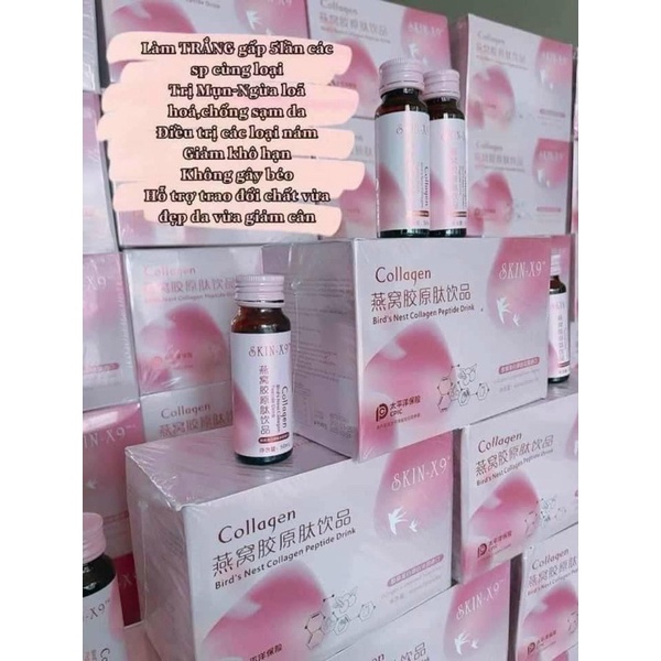 COLLAGEN HỒNG SKIN X9