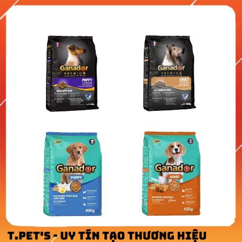 Thức Ăn Hạt Khô Ganador Cho Chó Con, Chó Lớn 400g