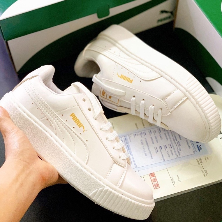 Giày puma đế nâu SC, giày puma nữ 3 màu cực đẹp dễ phối đồ | BigBuy360 - bigbuy360.vn