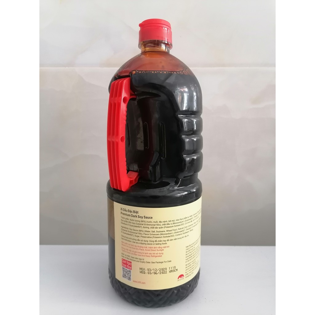 [1.75 Lít] XÌ DẦU ĐẶC BIỆT (Hắc Xì Dầu) [China] LEE KUM KEE Premium Dark Soy Sauce (bph-hk)