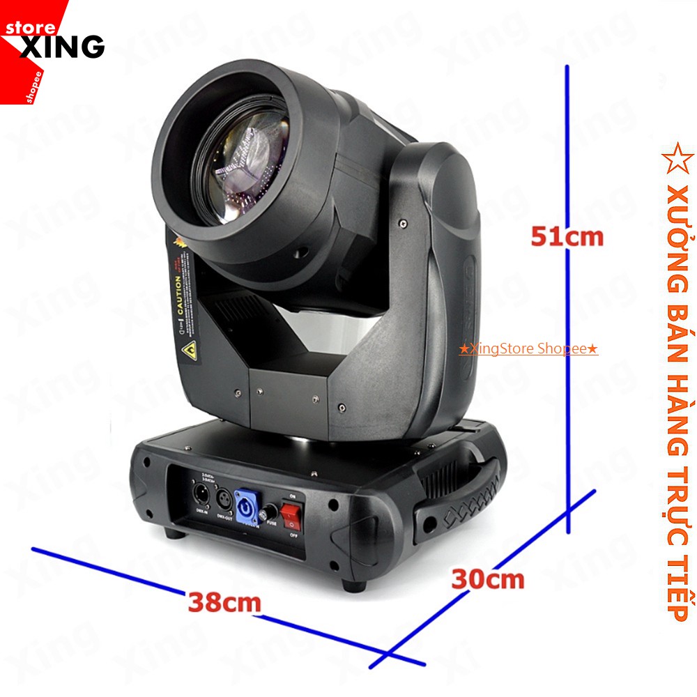 3006 - ĐÈN SÂN KHẤU MOVING BEAM 9R BEAM 230+ Đèn sân khấu