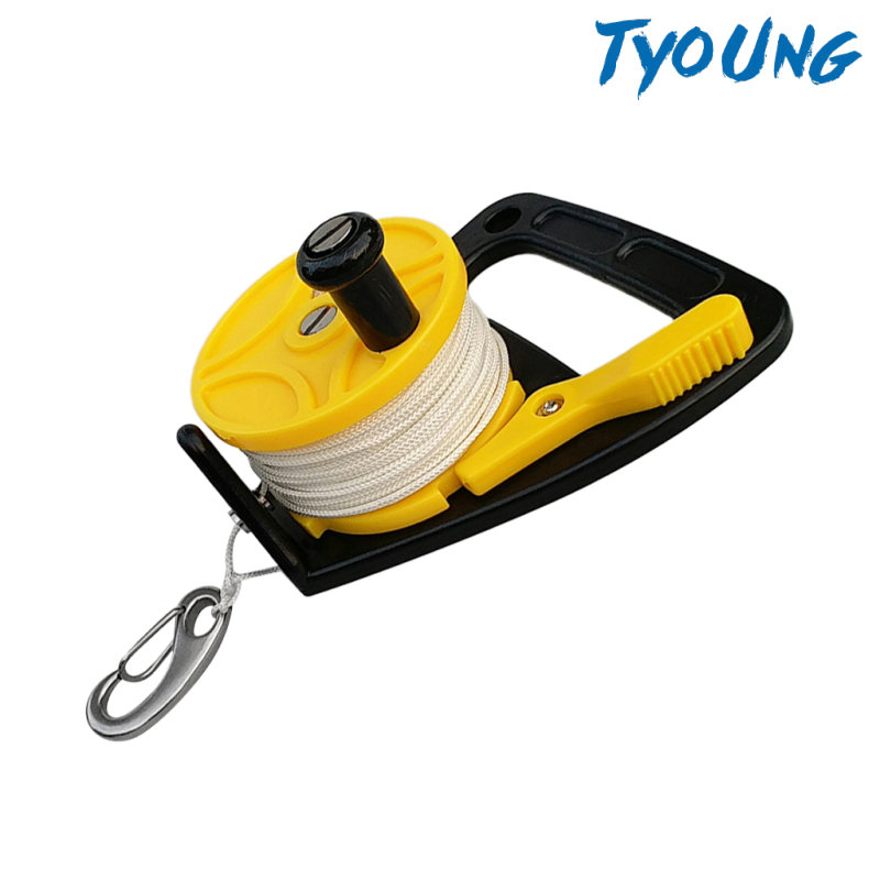 Cuộn Dây Câu Cá / Lặn Có Tay Cầm 150ft Tiện Dụng