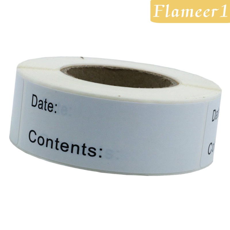 [Flameameer1] 3 Cuộn Nhãn Dán Tự Dính Đánh Dấu Ngày Tháng Cho Tủ Lạnh