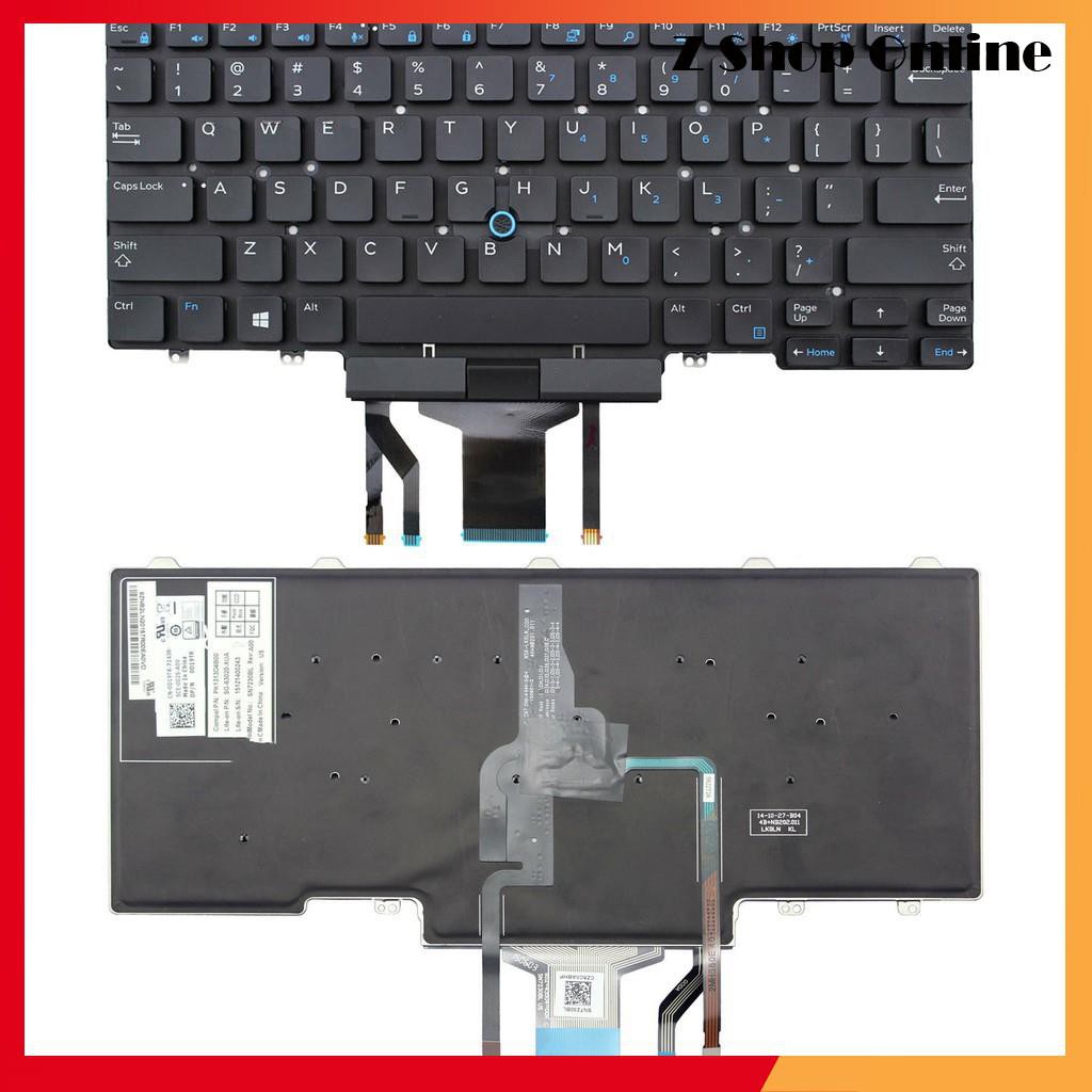🎁 Phím Dell Latitude E5450 E7450 E5470 E7470 E7480 E5450 E7450 Keyboard Có LED
