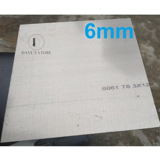 Nhôm tấm dày 6mm, nhiều kích thước - Nhôm 6061