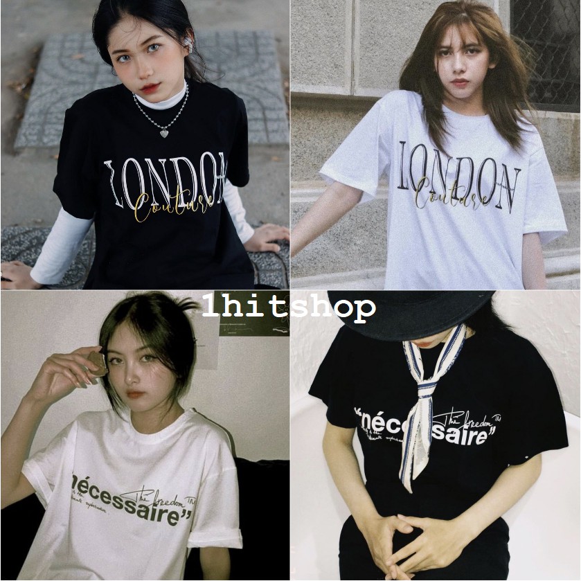 Áo Thun LONDON 4 MẪU Ulzzang Unisex 1hitshop