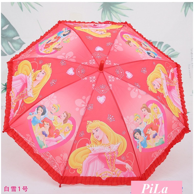 Ô dù em bé đi mưa công chúa elsa