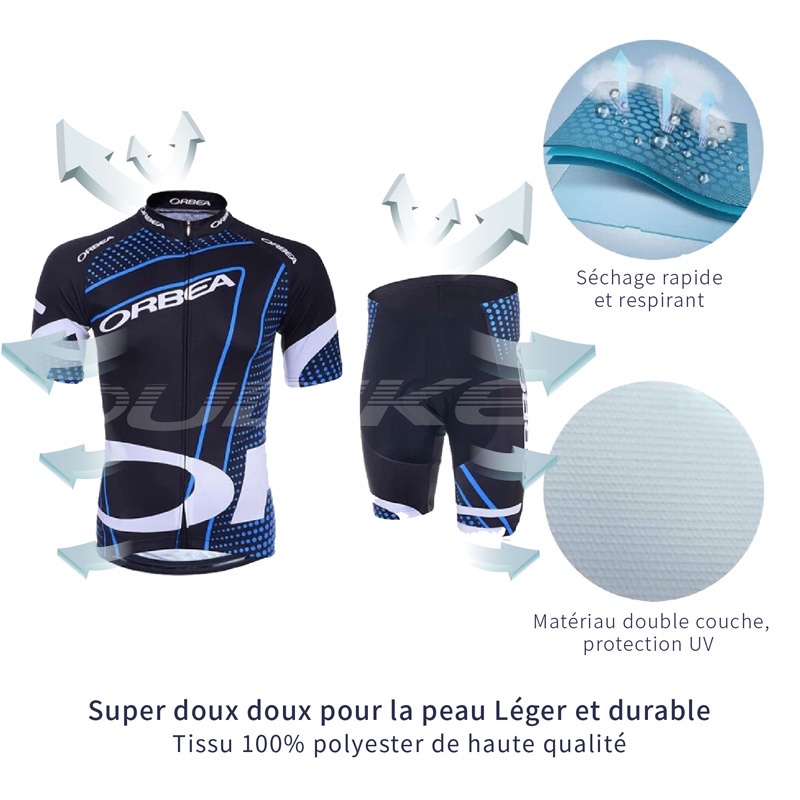 Áo jersey Đi Xe Đạp Tay Ngắn Có Đệm silicone Màu Trơn Dễ Phối Đồ Cho Nam